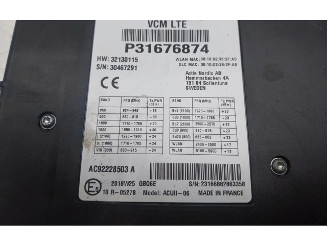 Блок управления двигателя P3167874 Volvo S80