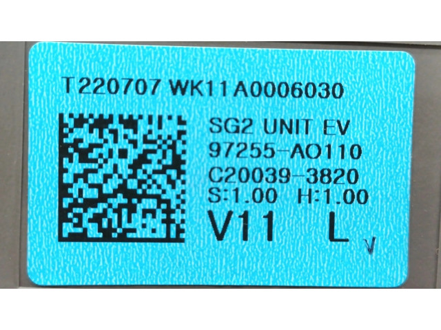 Блок управления 97255-AO110   KIA Niro