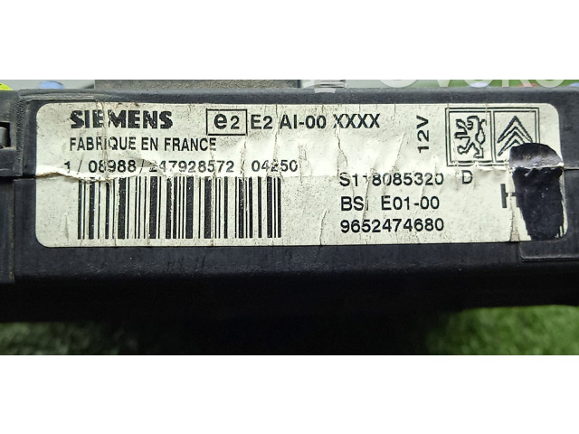 Блок управления SIEMENS, BSIE0100 Citroen Berlingo
