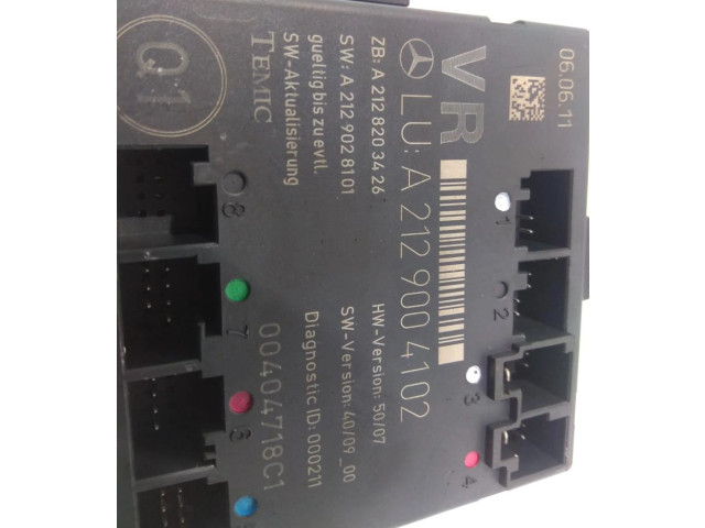 Блок управления A2129004102   Mercedes-Benz GLK (X204)