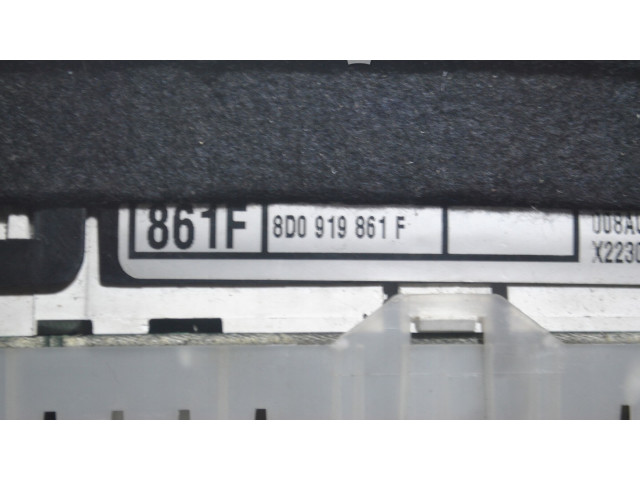 Přístrojová deska  Audi A4 S4 B5 8D 1999 8D0919861F  