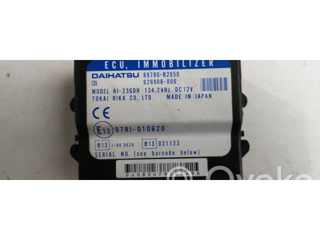 Комплект блоков управления 89780-B2050 Daihatsu Cuore