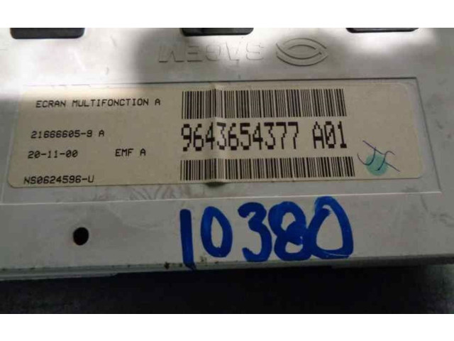 Дисплей 9643654377 Citroen Xsara