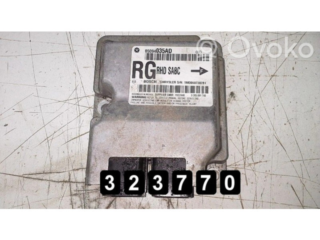 Řídící jednotka 0285001743 Chrysler Voyager 2007