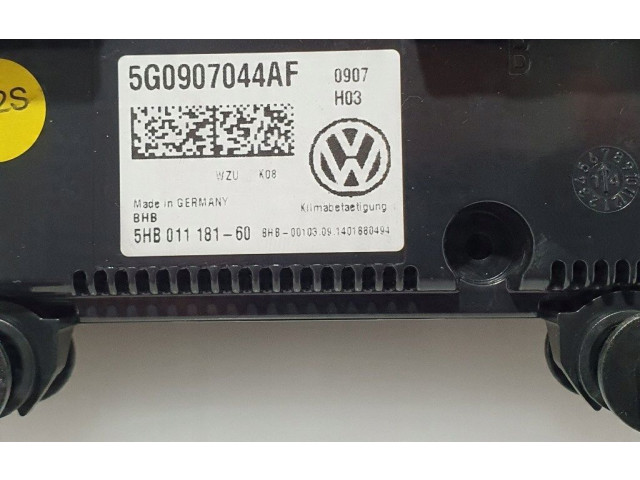 Блок управления климат-контролем 5G0907044AF, 5G0907044AF Volkswagen Golf VII