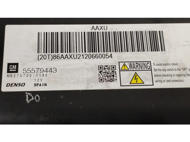 Блок управления двигателя 55579443, MB2757001190   Opel Astra H