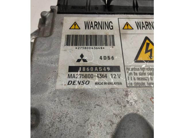 Блок управления двигателя 1860A549, MA2758004364 Mitsubishi L200