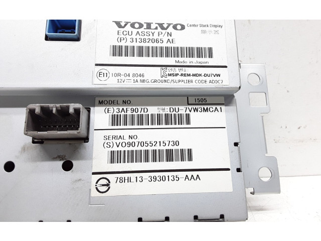 Дисплей 31382065, P31382065 Volvo S60