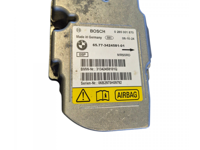 Блок подушек безопасности 6577342458101, 65773424581 BMW X3 E83