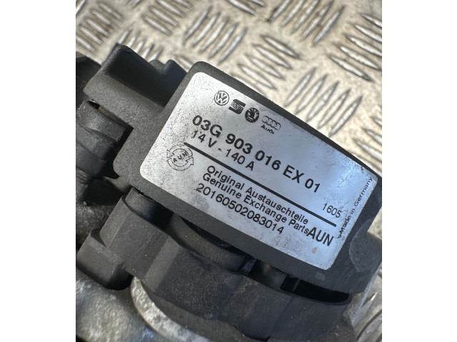 Генератор 03G903016EX, 14V140A Audi Q5 SQ5