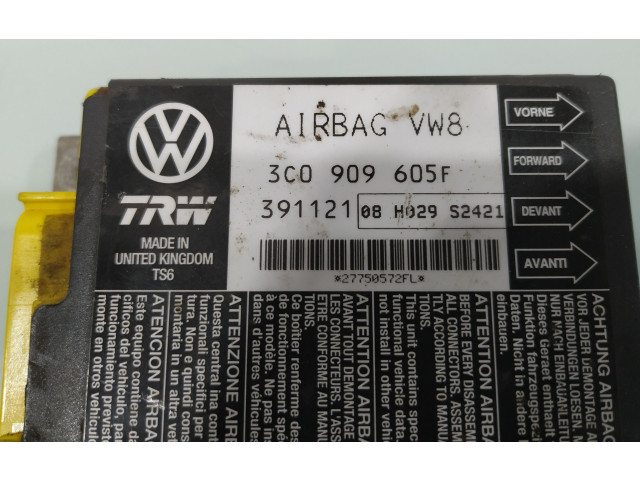 Блок подушек безопасности 3C0909605F   Volkswagen PASSAT B6