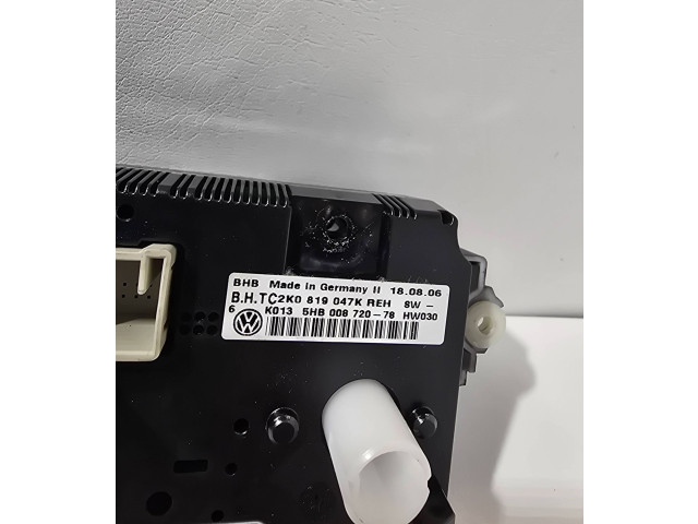 Блок управления климат-контролем 2K0819047K, 5HB00872078   Volkswagen Caddy