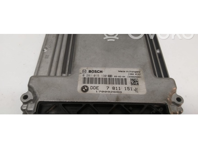 Řídící jednotka 0281015130, 7811151 BMW 3 E90 E91 2011