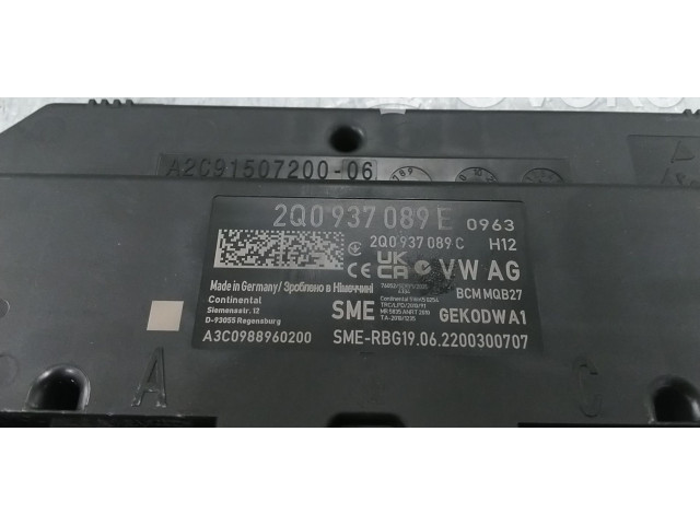 Модуль управления BSM 2Q0937089E Skoda Fabia Mk3 (NJ)