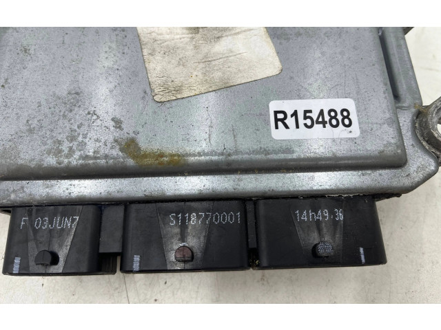 Блок управления двигателем Блок управления 5WS40610B-T, 9664626580 Lancia Phedra