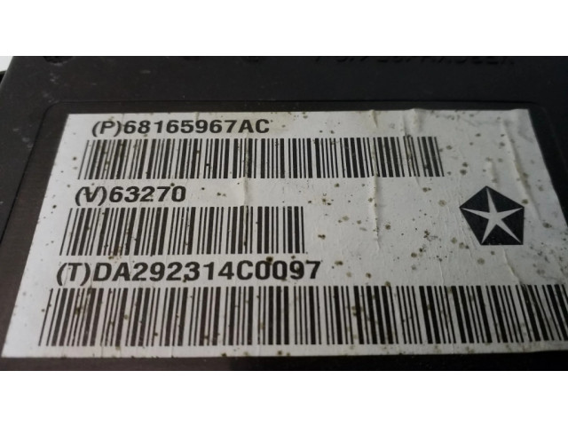 Блок управления климат-контролем 68165967AC   Dodge Challenger