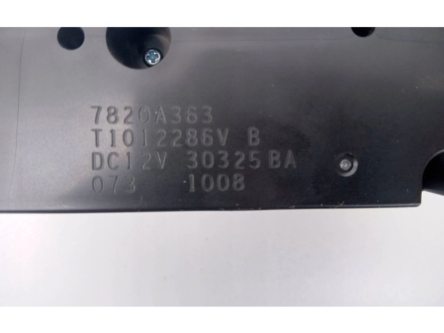 Блок управления климат-контролем 7820A363 Mitsubishi Pajero Sport II
