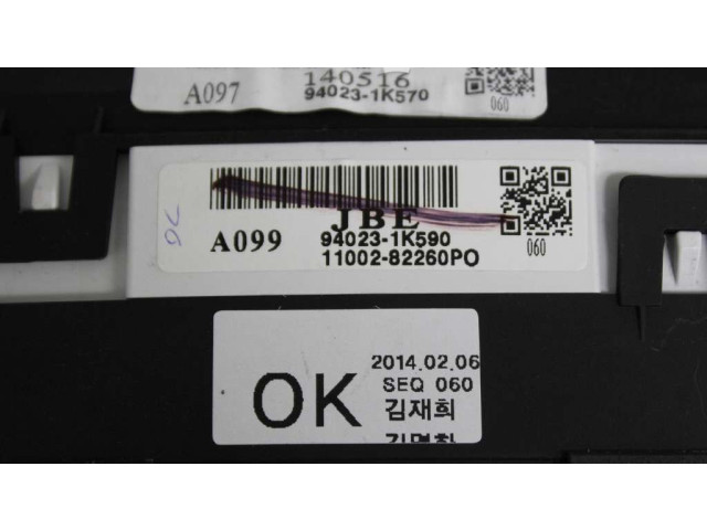 Панель приборов 94023-1K570, 11002-82260PO Hyundai ix20