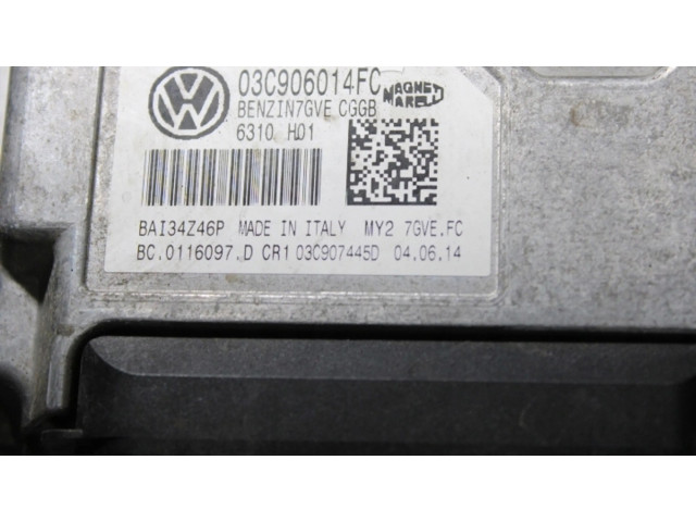 Блок управления двигателем Блок управления    Skoda Fabia Mk2 (5J)