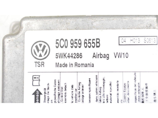 Блок подушек безопасности 5C0959655B Skoda Yeti (5L)