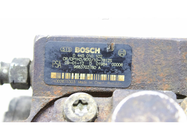 Vstřikovací čerpadlo 9683703780a, 0445010102   Citroen Berlingo     