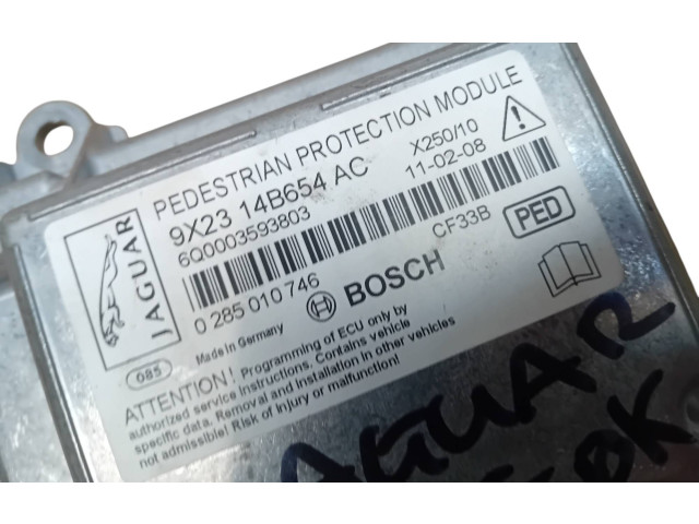 Блок подушек безопасности 9X2314B654AC, 0285010746 Jaguar XF X250