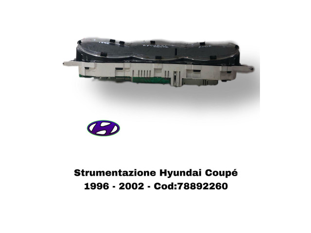 Панель приборов    Hyundai Coupe       