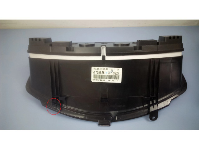 Přístrojová deska Fiat Croma 2006 51735926, 90271