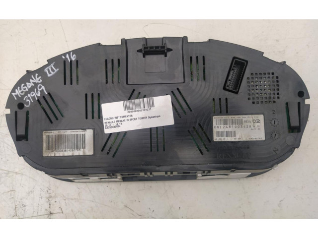 Přístrojová deska Renault Megane III 2016 A2C53363614