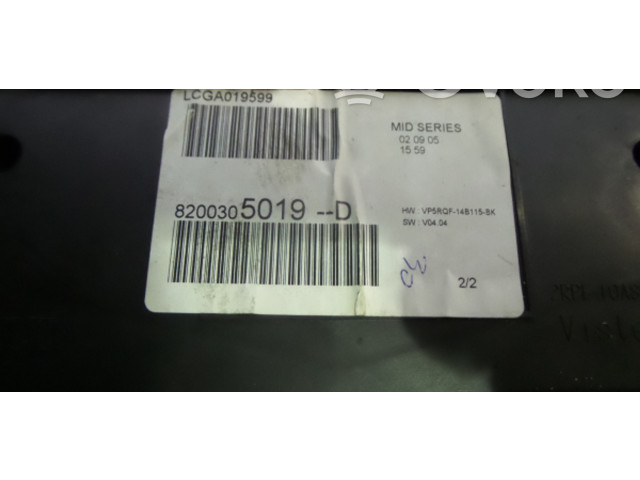 Панель приборов 8200305019-D, 2RPF-10A855-A Renault Clio III