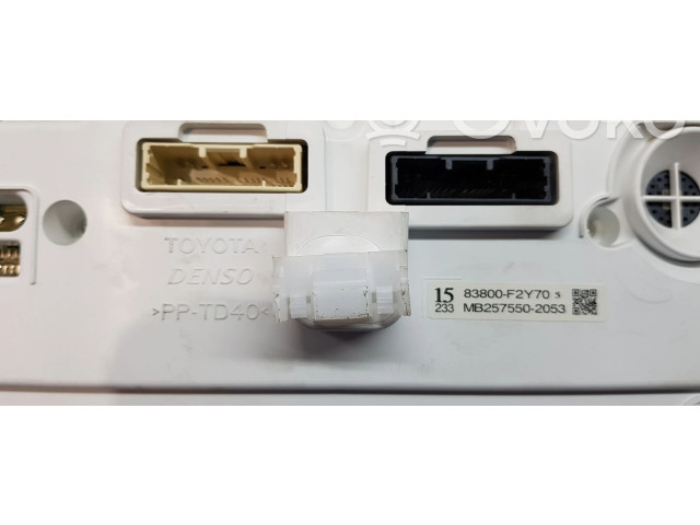 Přístrojová deska  Toyota Corolla E160 E170 2019 83800F2Y70, MB2575502053  