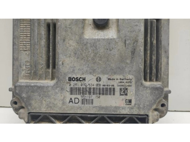 Řídící jednotka 55197150, 1039S13480 Opel Vectra C 2004