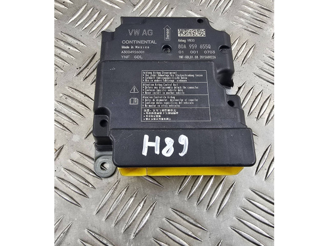 Блок подушек безопасности 80A959655Q   Audi Q5 SQ5