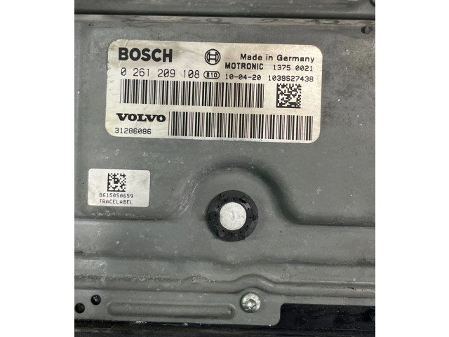 Блок управления двигателя 31286086, 1039S27438   Volvo V70