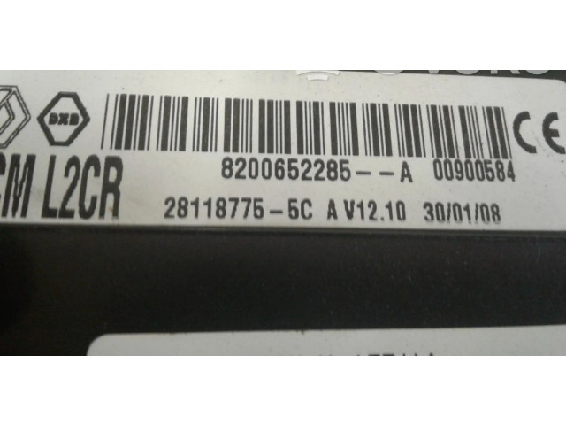 Блок комфорта 8200652285, 8200652285 Renault Clio III