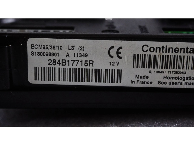 Блок комфорта 284b17715r, s180098801 Renault Scenic III - Grand scenic III