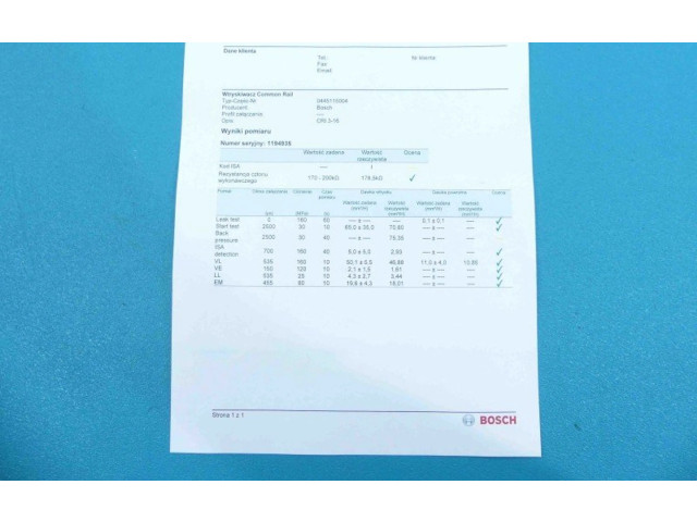 Vstřikovač 0445115004, IMPRK1194935 Audi A8 S8 D3 4E