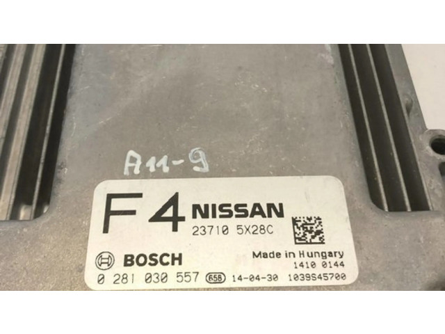 Řídící jednotka 237105X28C, 0281030557   Nissan Navara D40 2014