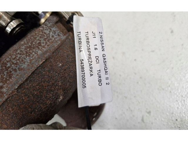 Турбина Nissan Qashqai 54389700005