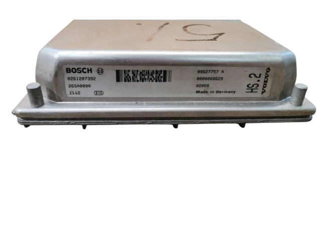 Блок управления двигателя 08627757A, 02068 Volvo S80
