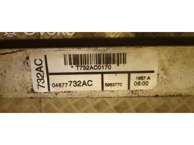 Интеркулер 04677732AC Chrysler Grand Voyager V 2.8