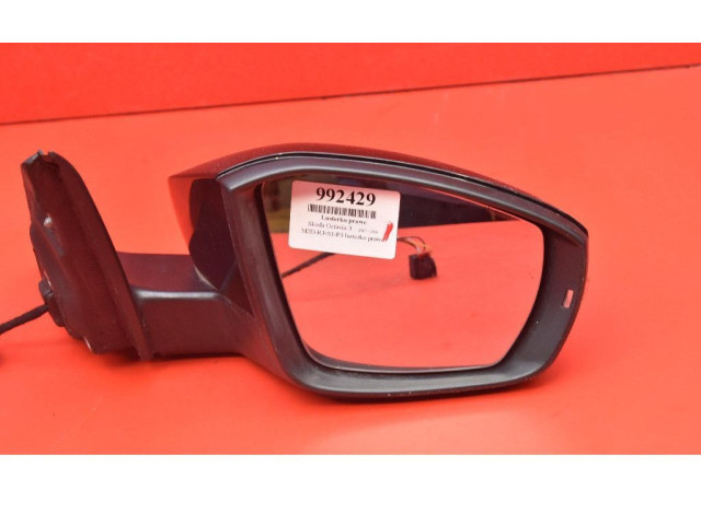 Зеркало электрическое Skoda Octavia Mk3 (5E) 2013 - 2019 года