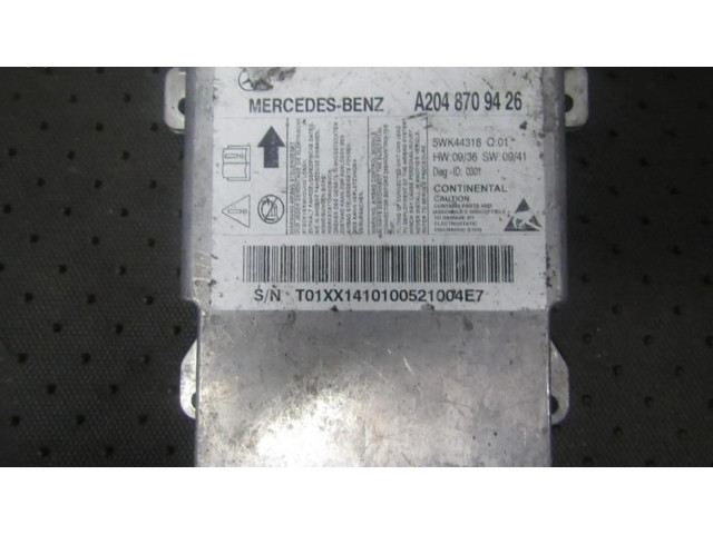 Блок подушек безопасности a2048709426   Mercedes-Benz C AMG W204