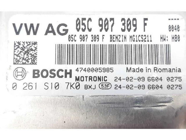 Блок управления двигателя 05C907309F, 0261S107K0 Seat Ibiza V (KJ)