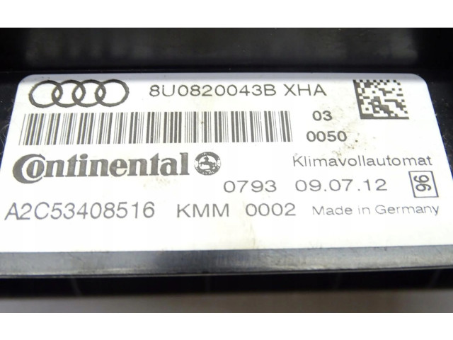 Блок управления климат-контролем Audi Q3 8U