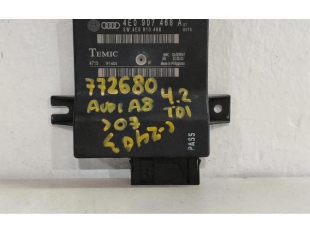 Řídící jednotka Audi A8 S8 D3 4E 2010