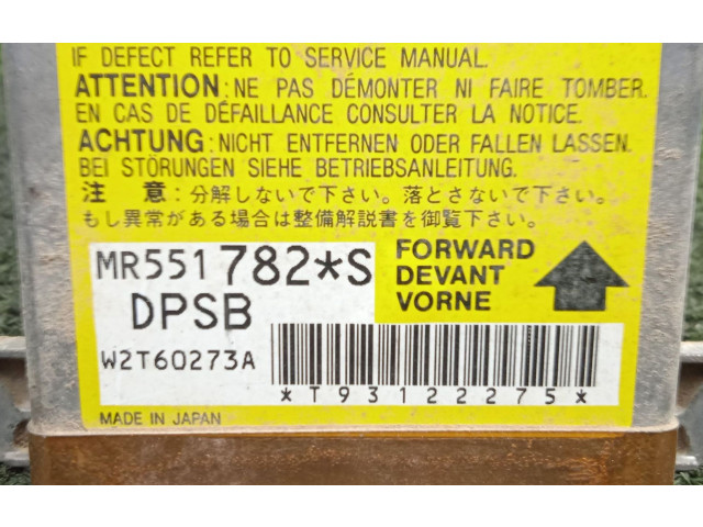 Блок подушек безопасности MR551782 Mitsubishi Montero