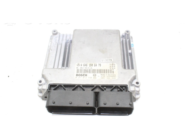 Řídící jednotka A6461506479, 0281012340 Mercedes-Benz CLK A209 C209 2005