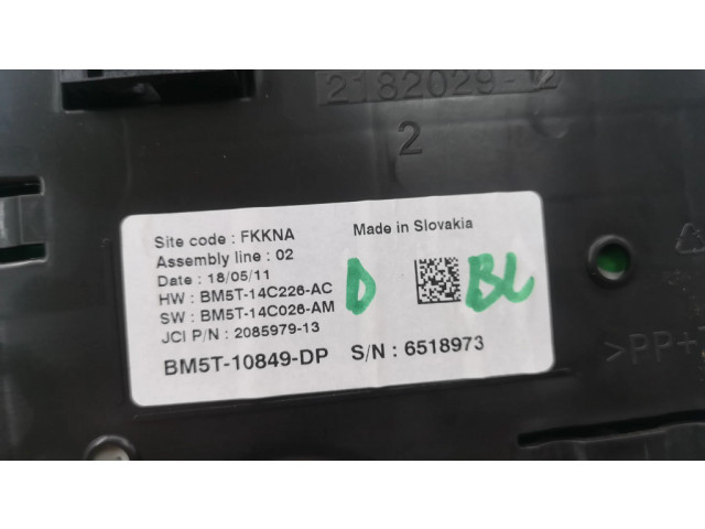 Přístrojová deska Ford Grand C-MAX 2012 BM5T10849DP, 6518973