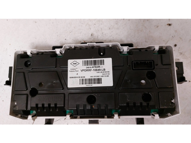 Přístrojová deska  Renault Captur 2016 248104783R, VPDRRF10849LB  